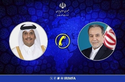 I.R. Iran, Ministry of Foreign Affairs- Iran Qatar FMs hold phone talks on regional developments
